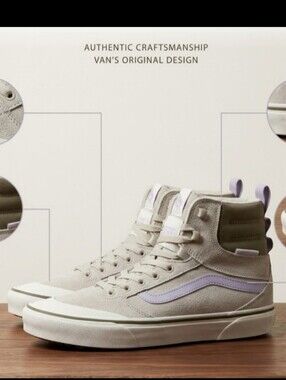 NEW! Vans womens High-Top Skate Sneakers sz 10 NWT